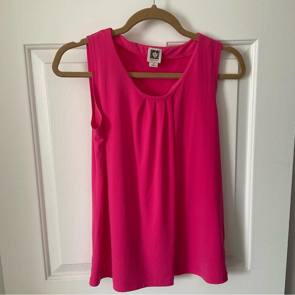 Anne Klein Sleeveless Shell Blouse, Size Small